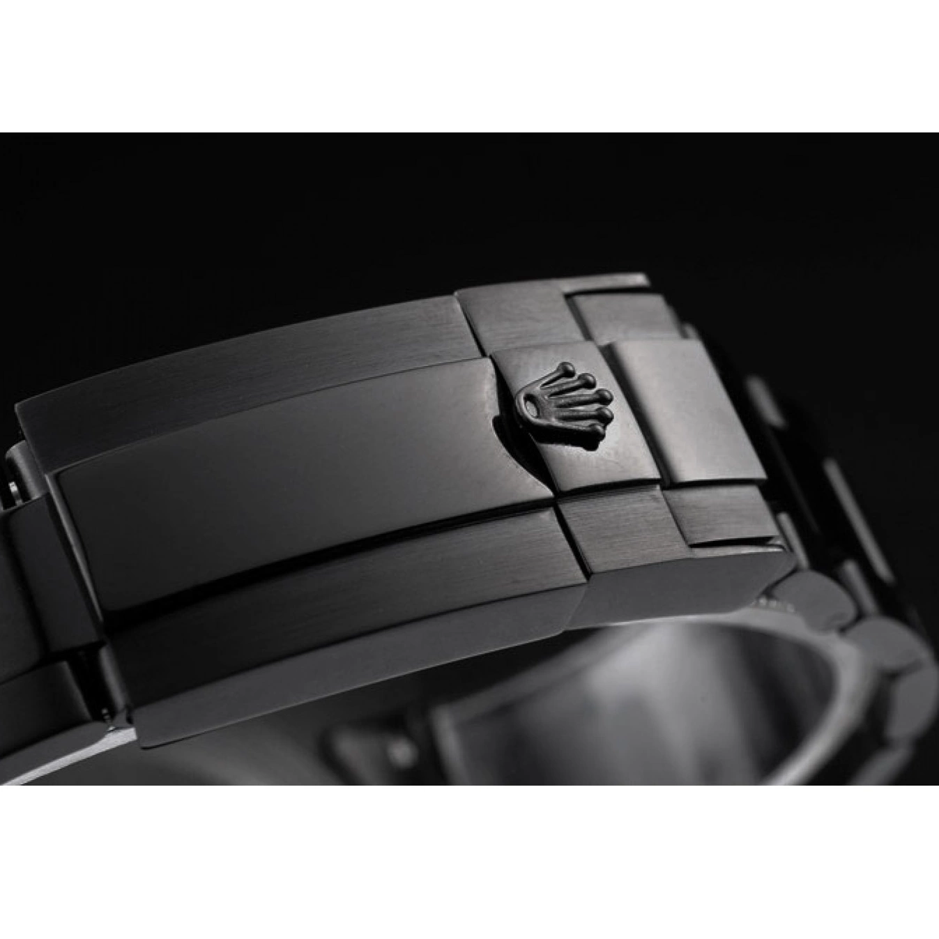 Aaa fake watches Black Pro-Hunter Swiss Steel II Black Master Dial Strap Rolex GMT 0709